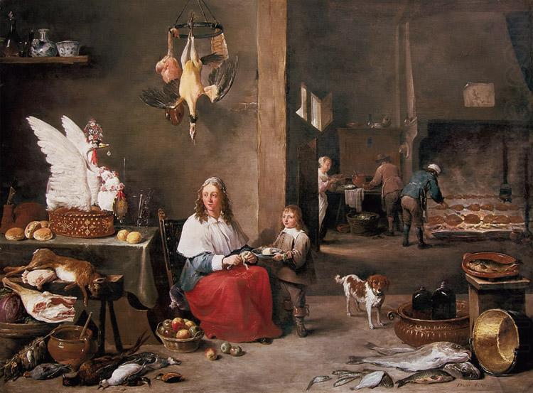 Kitchen Scene (mk14), TENIERS, David the Younger